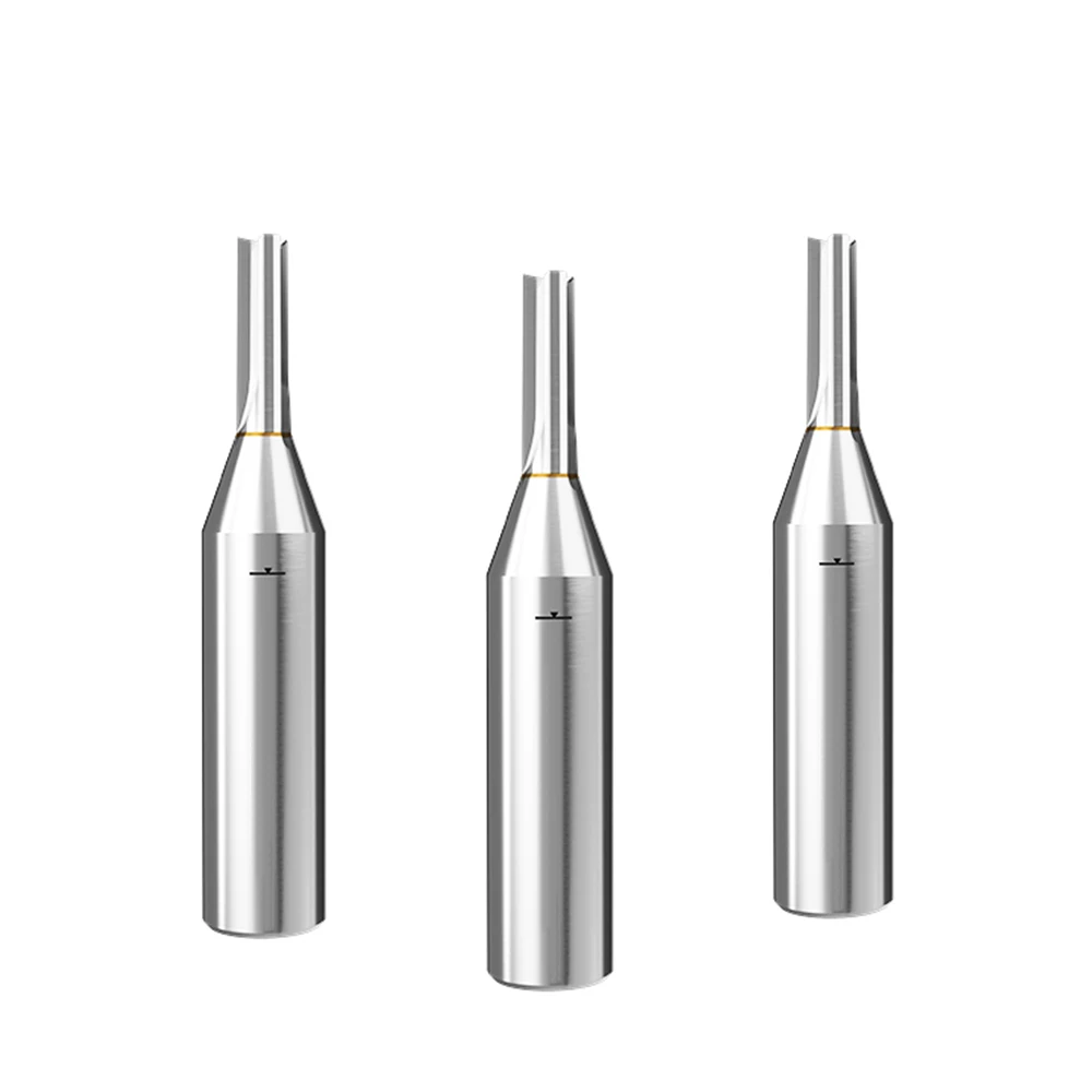 Imagem -06 - Vsharp Flautas Multifunções Tct Bit Reto Rápido Entalho Corte Carboneto Liga Carpintaria Roteador Bit para Madeira Mdf