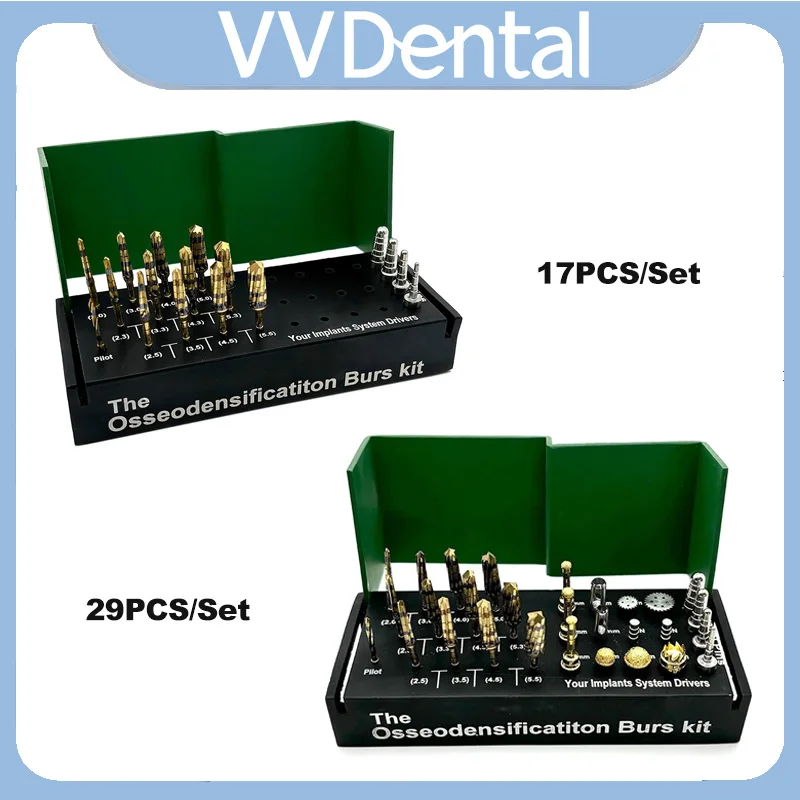 

17/29 шт., стоматологические боры для оссессификации, сверла для алхолотной системы lmplant, сверла для расширения хребта, набор для резки костей, стоматологические инструменты