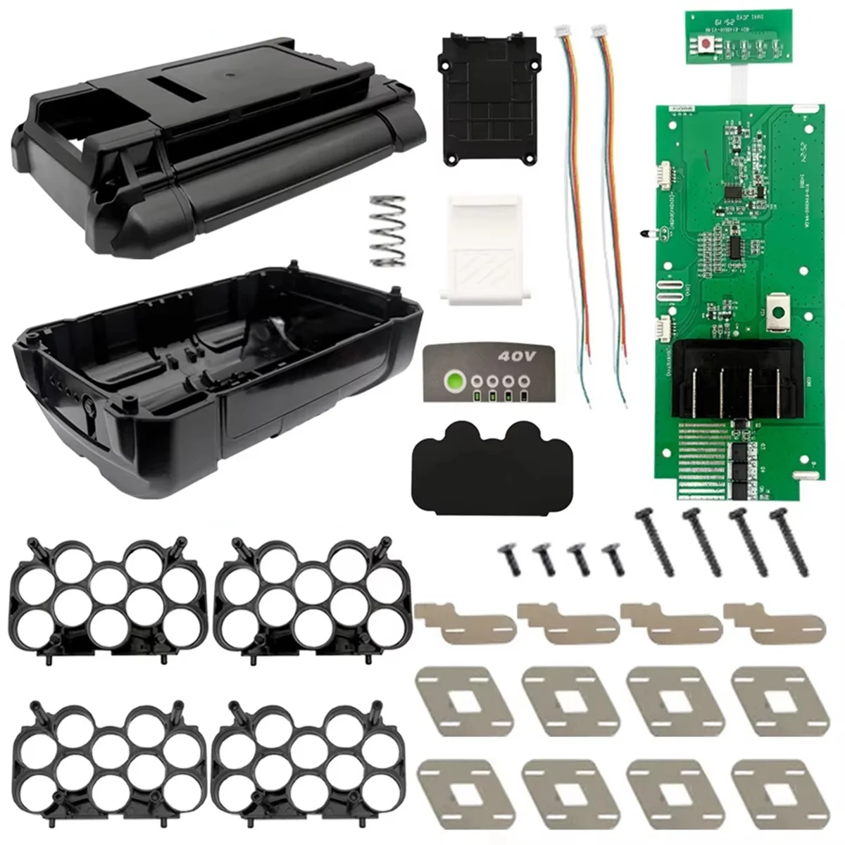 

SSR OP4040 Lithium Battery Plastic Case Shell Housings PCB Protection Circuit Board for 40V Battery OP4026A OP4050
