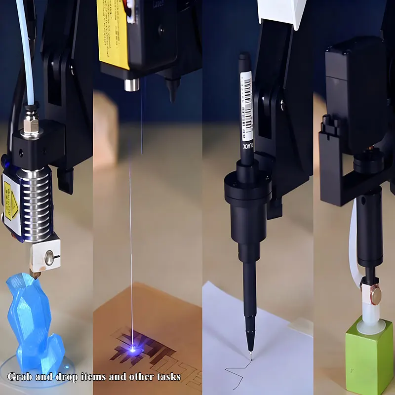 Braço robótico de mesa de 4 eixos - Mini kit de braço robótico educacional