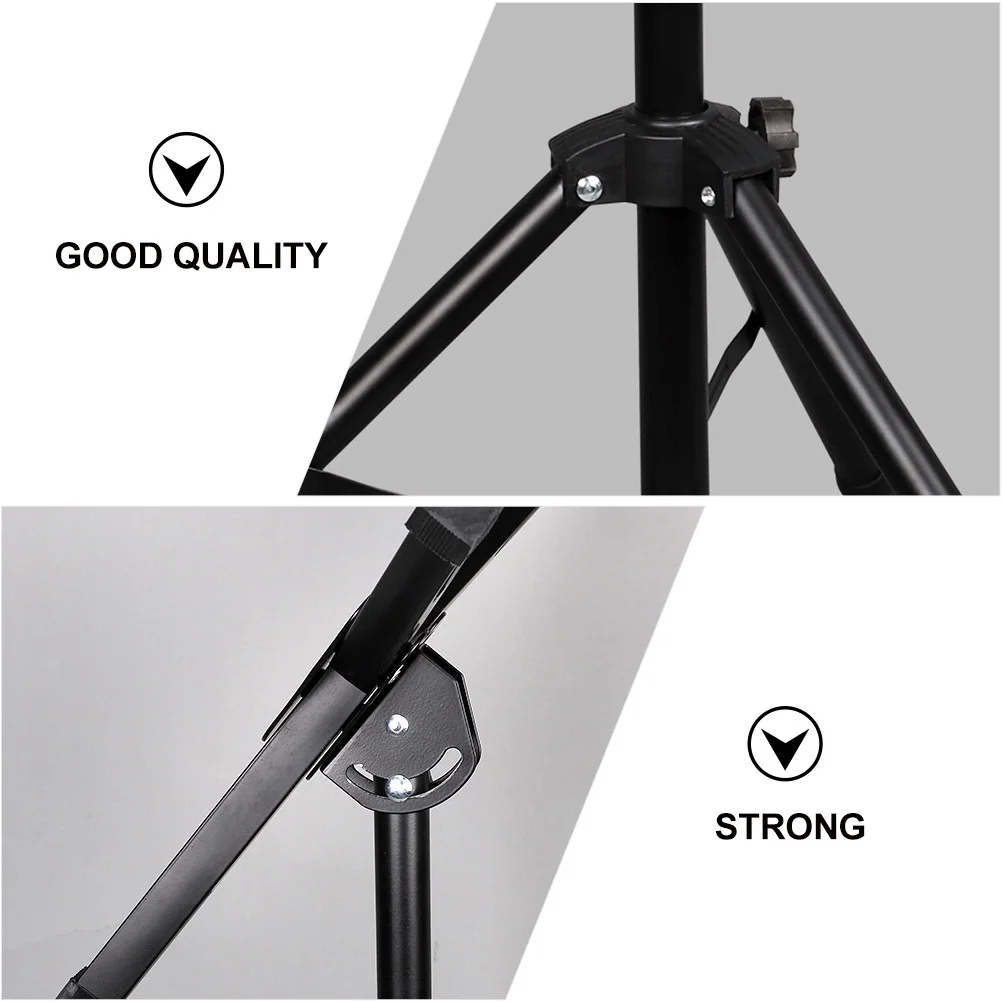 

Silent Drum Holder Musical Instrument Dumb Snare Bracket Rubber Practice Pad Stand Iron Tripod