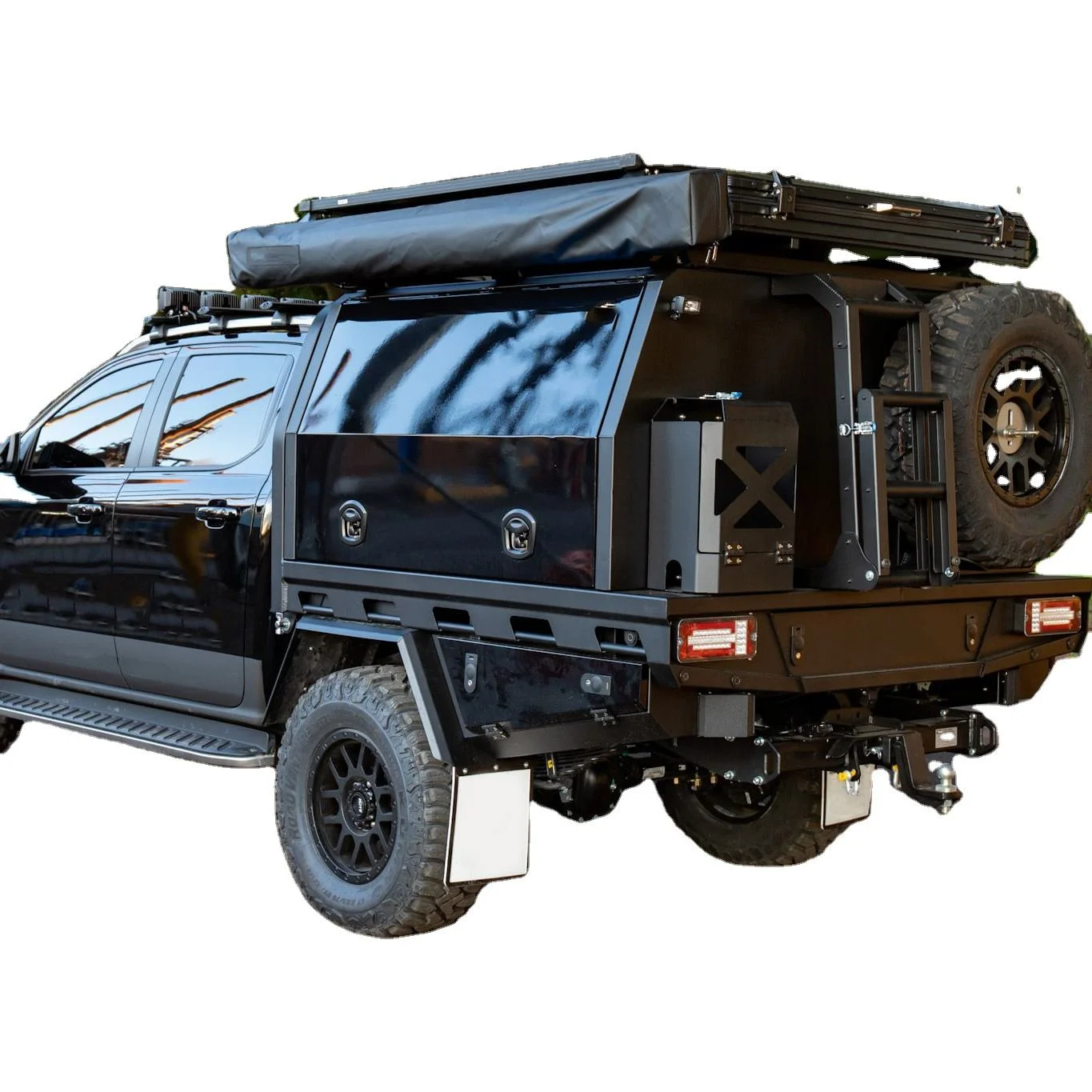 OEM/ODM Custom Double Cab Pickup Truck Ute Canopy Outdoor Space-Saving Canopies