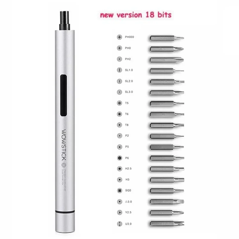 Wowstick 1P + TRY 19 في 1 المسمار الكهربائي سائق الطاقة اللاسلكي العمل مع mi المنزل الذكي عدة المنزل جميع المنتجات