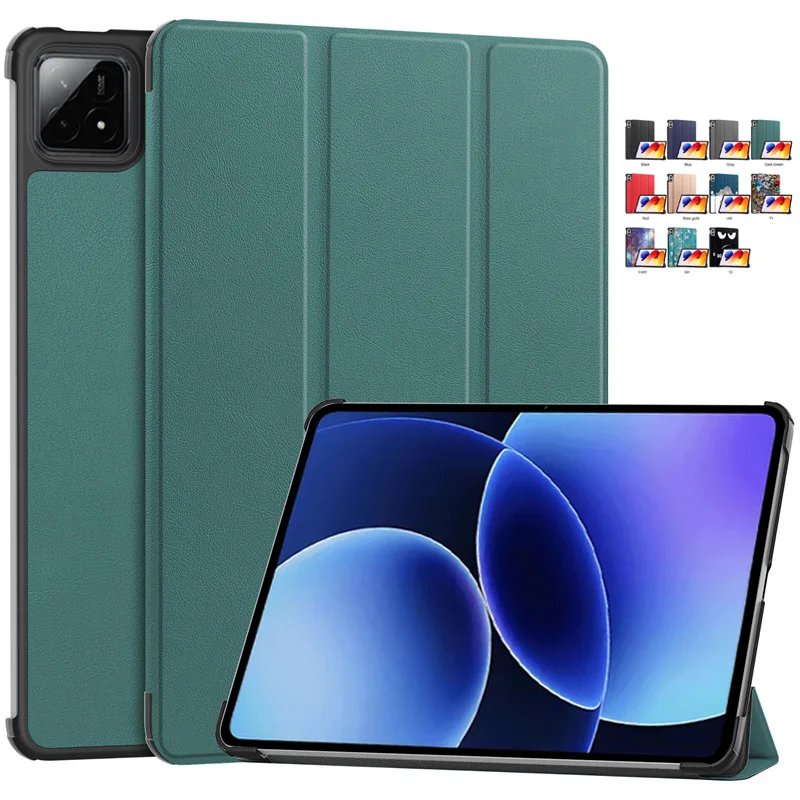 Coque For Xiaomi Pad 8 Pro 11.2 inch Case Tri-Fold Leather S