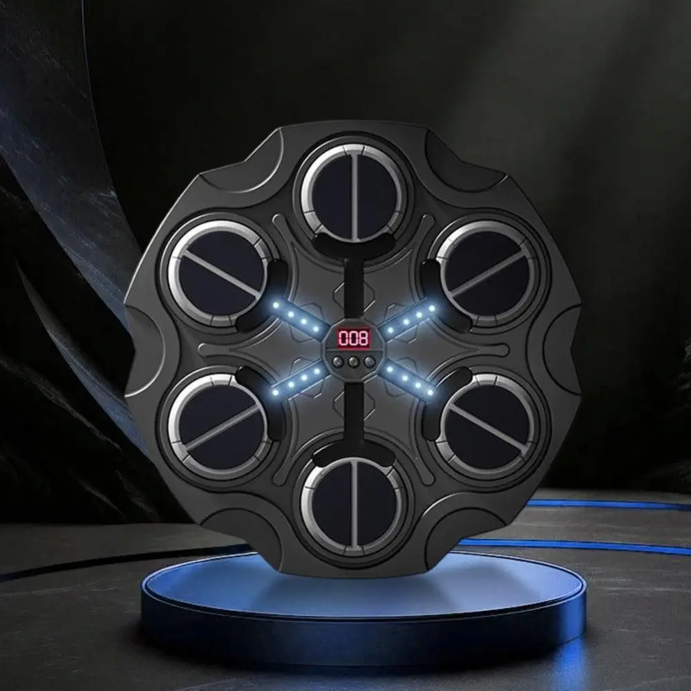 

Wall Mounted Smart Music Boxing Machine Thickened No Drilling Installation Boxing Electronic Target Volume Adjustment