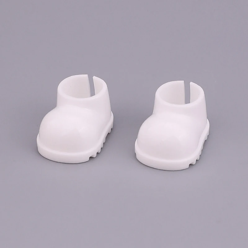 15/17Cm Pop Schoenen Plastic Mini Schoenen Voor Poppen Mini Vinger Schoenen Kleding Accessoire Voor 6.9 Inch poppenhuis Speelgoed Willekeurige