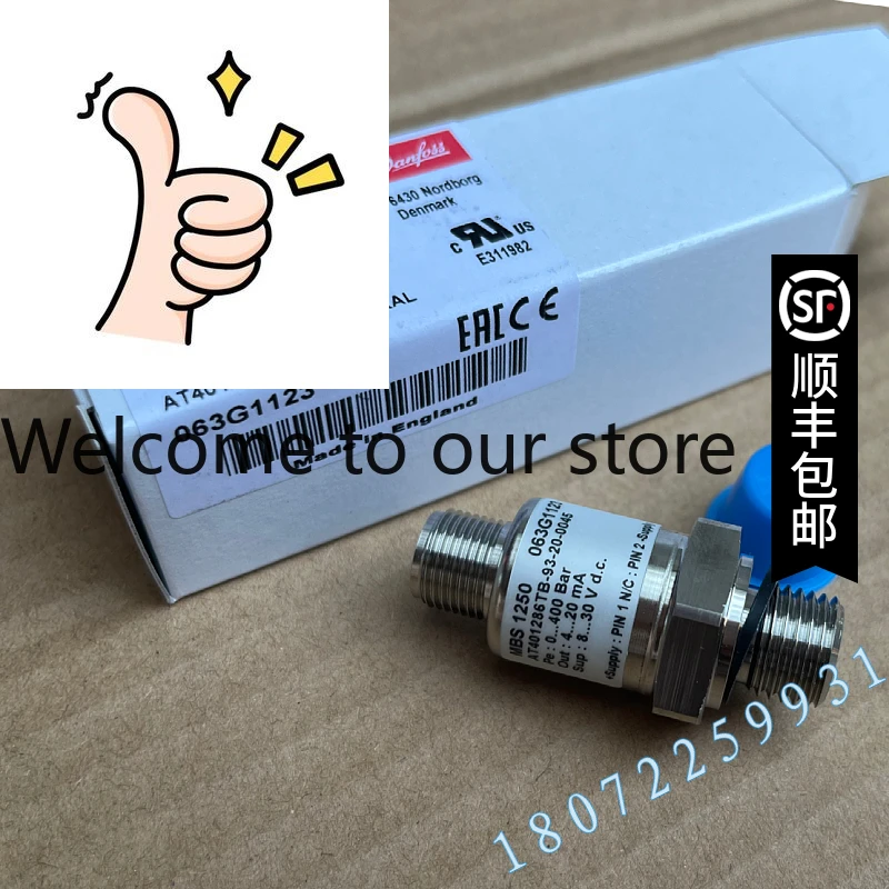 

Liugong Excavator Parts Danfoss Pressure Transmitter MBS1250/063G1778/0-50Bar