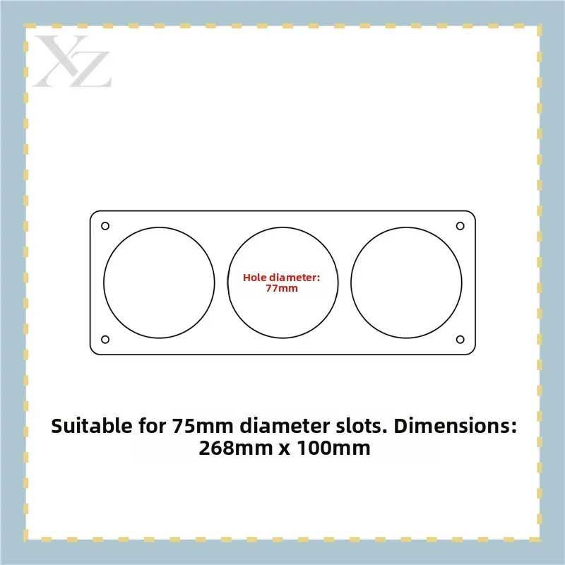 Premium Five Grids Acrylic Display Stand Holder Storage Box Barbecue Logo Rack Dustproof Transparent Grain Tray Cartoon