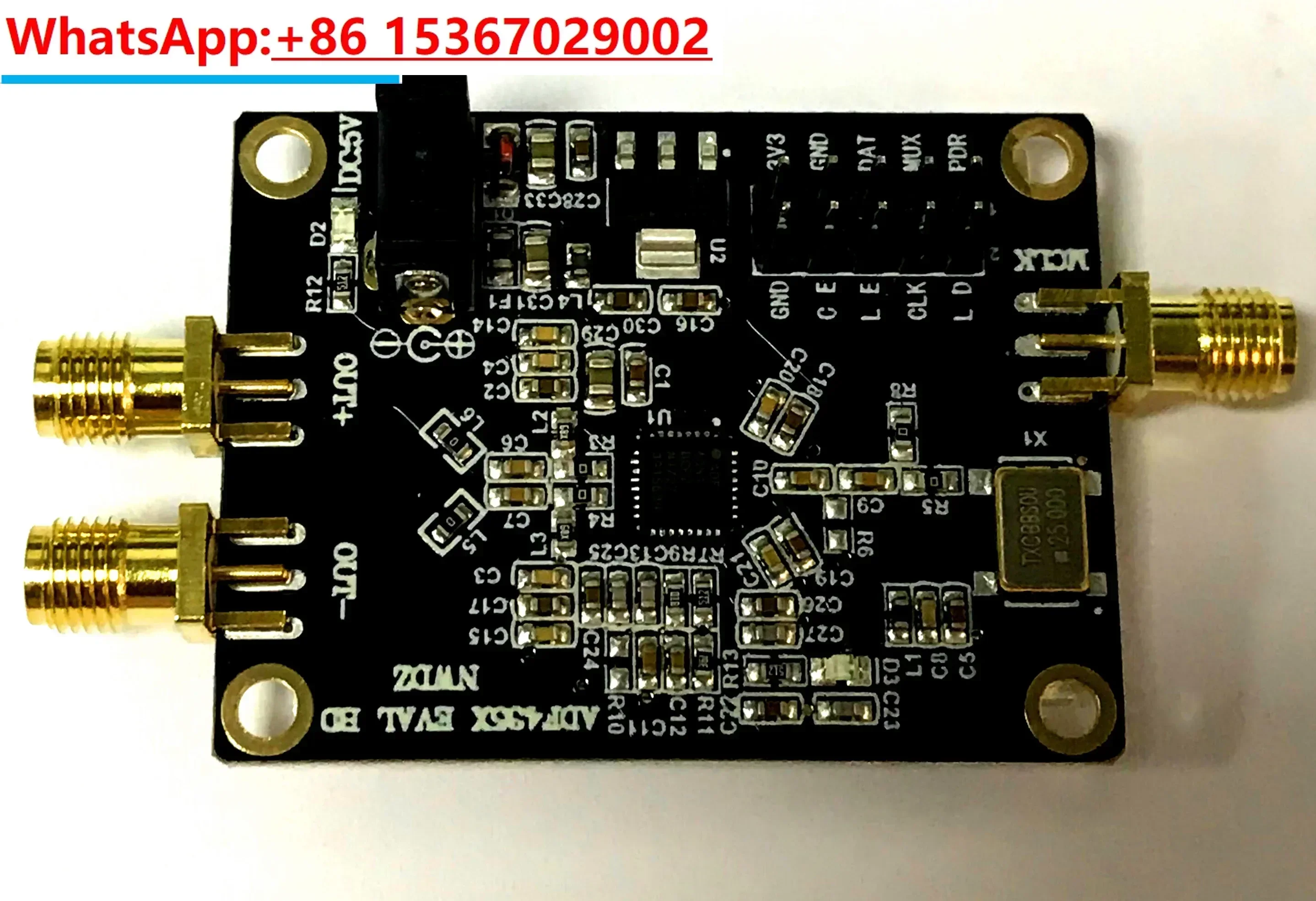 Обновите тонущую золотую процесс ADF4351 Плата разработки ADF4350 35M-4.4G Источник сигнала с фазовой автоподстройкой