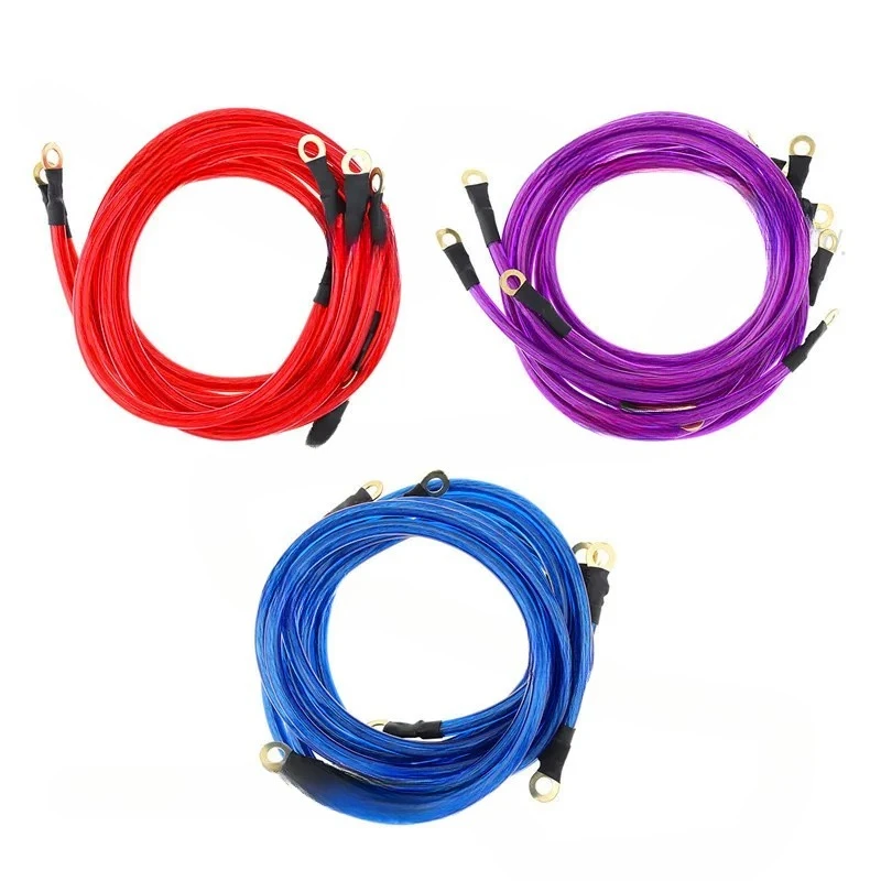 Ground wire, reinforced stable current speaker audio grounding wire 5 negative pole strap wire accessories