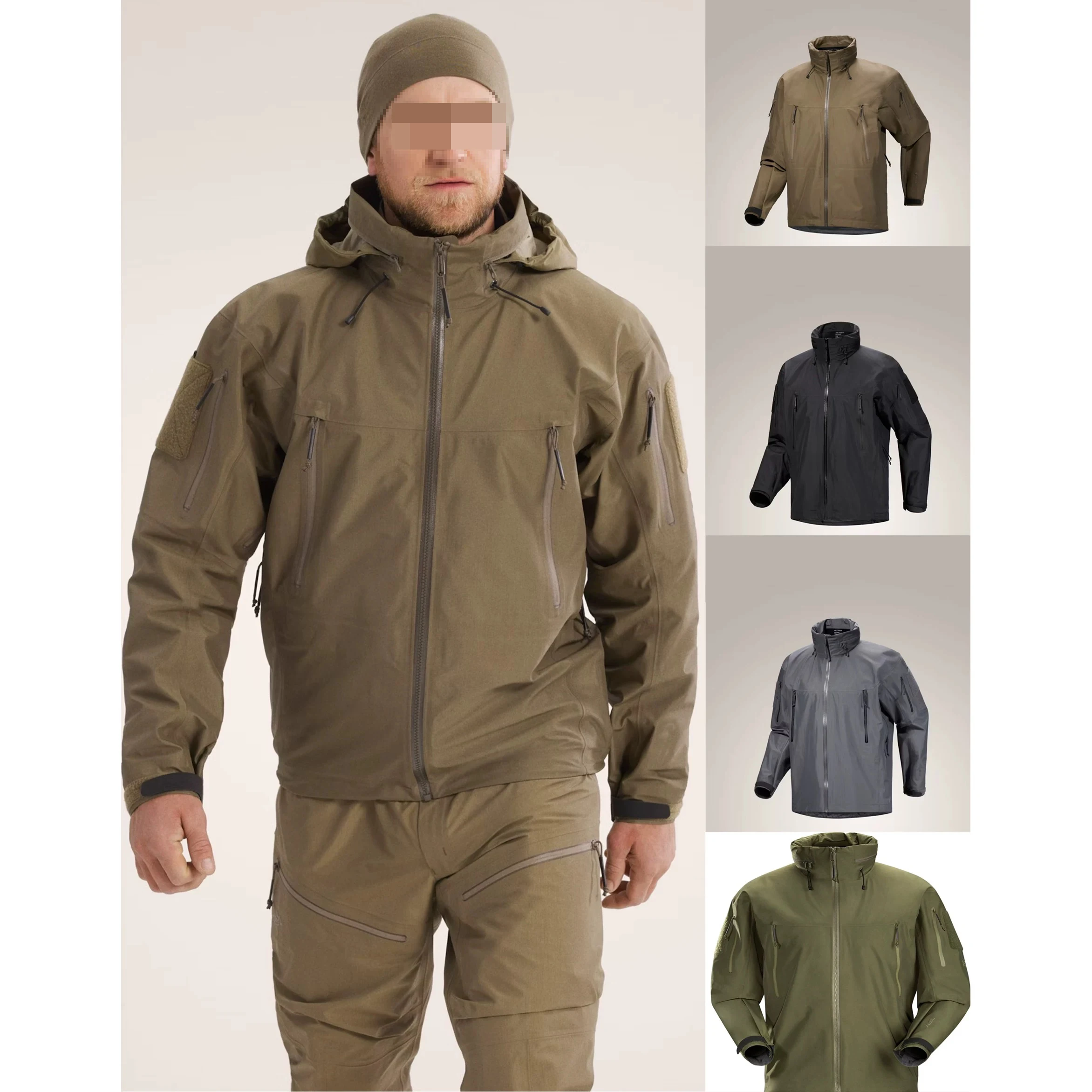 Versión militar de la serie Lea Alpha, película EPE Gen2.2, abrigo táctico de exterior con caparazón duro para hombres y mujeres, pantalones de asalto