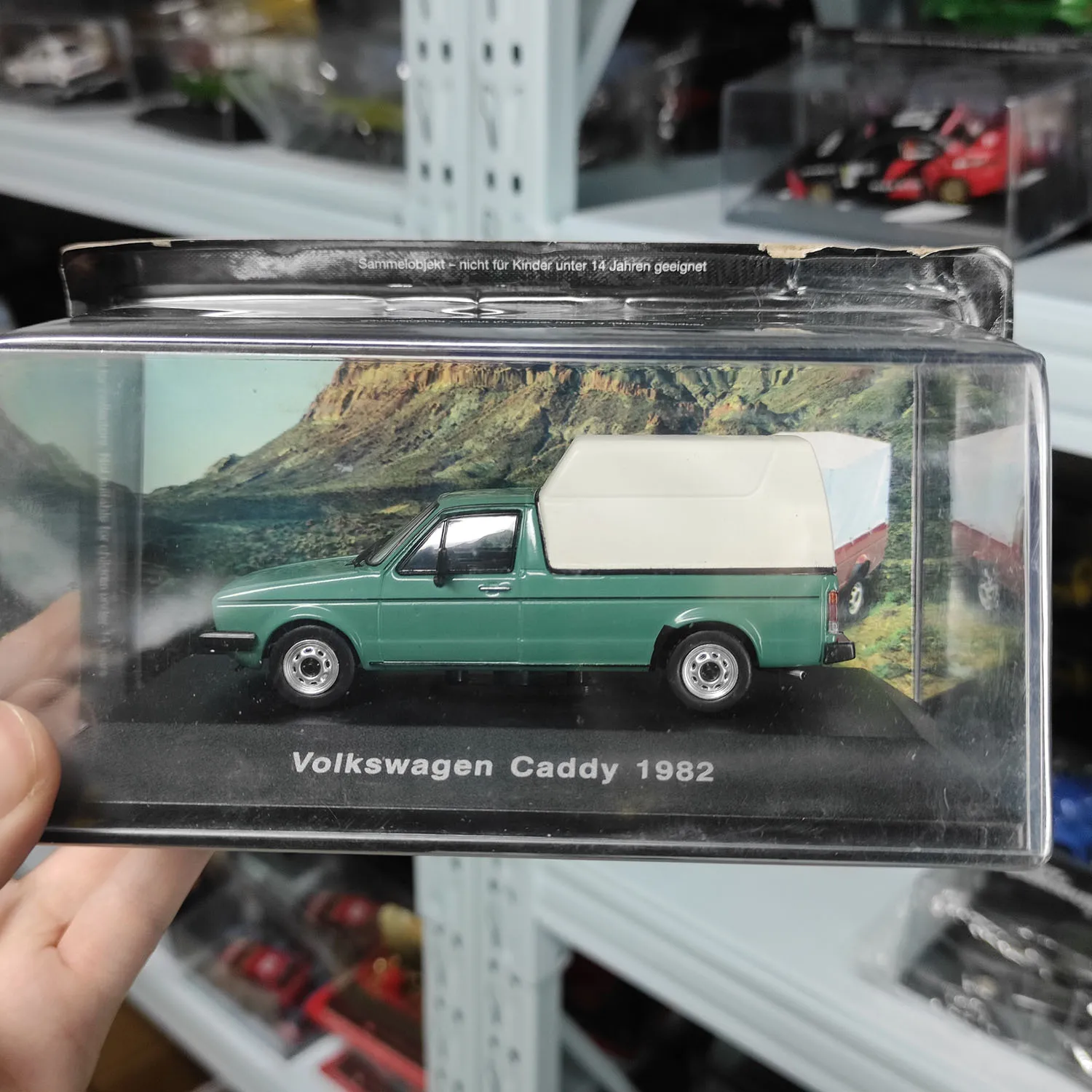 Diecast IXO 1:43 Scale VW Caddy 1982 Alloy Car Model