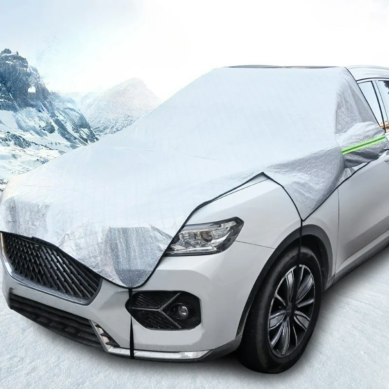 

Car Snow Cover Front Windshield Cover Frost Antifreeze Protection Artifact Sun Shade Car Covers Car Umbrellas Car Accessories