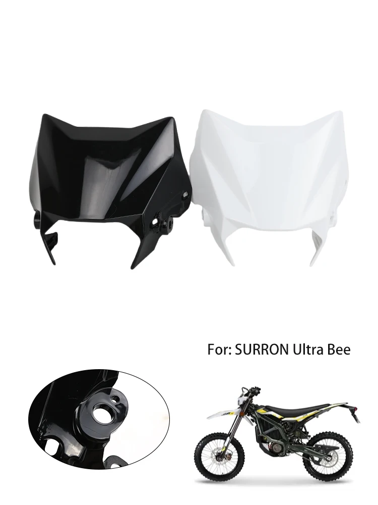 AliExpress NONE Motorcycle Parts PP Headlight Cover Universal For Ultra Bee Dirt Pit Bike Head Lamp Protector Shade Motocross Accessories