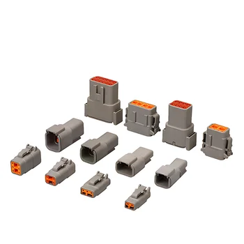 5/20/100sets 3 Pin way Deutsch DTM04-3P DTM06-3S waterproof electrical wire connector 16-22AWG DTM series connector male female