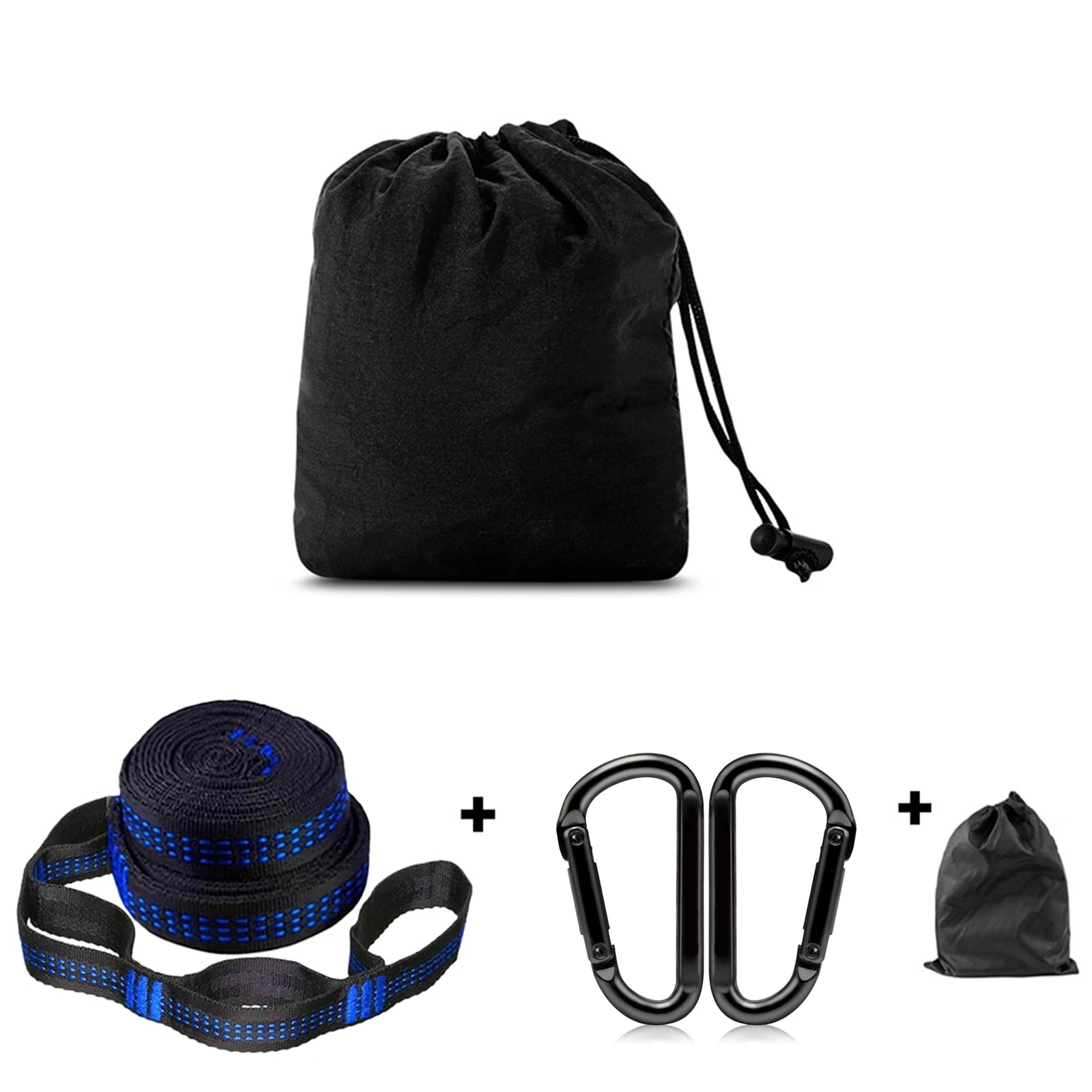 

2 PCS 200CM/ 78Inch Hammock Straps and 2 Hooks, 10+2 Loops, Portable Camping - Quick, Easy Setup, Hooks for Yoga Swing, Gym etc