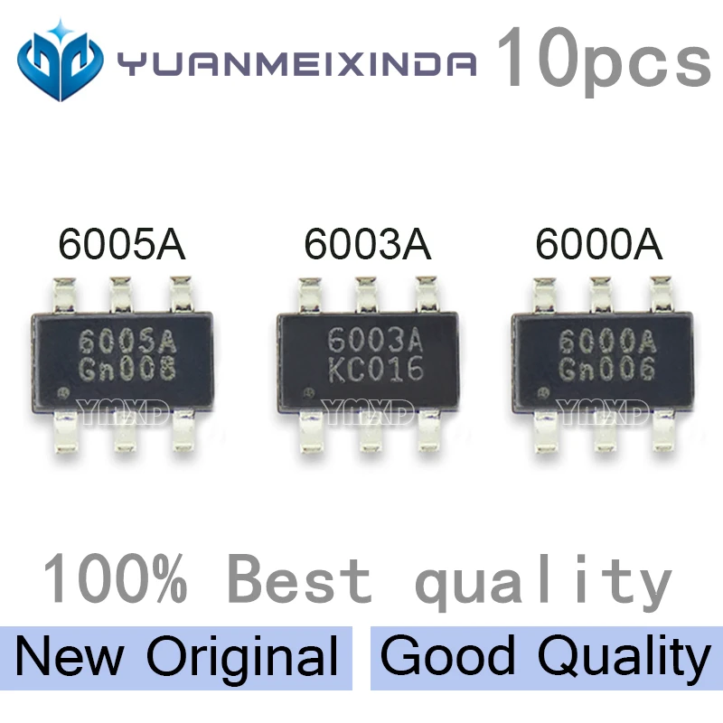 10pcs 100% New Original 6005A 6003A 6000A PF6005AG PF6003AG PF6000AG SOT23-6 IC power management chip Best quality In Stock