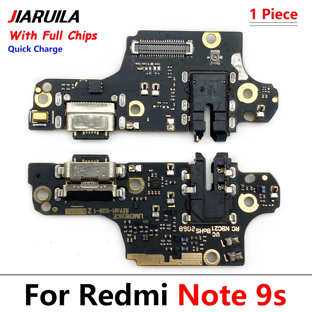 Fast Charger USB Dock Charging Dock Port Board With Mic Microphone Flex Cable For Xiaomi Redmi Note 10 5 6 7 8 9 Pro Note 9s 10s