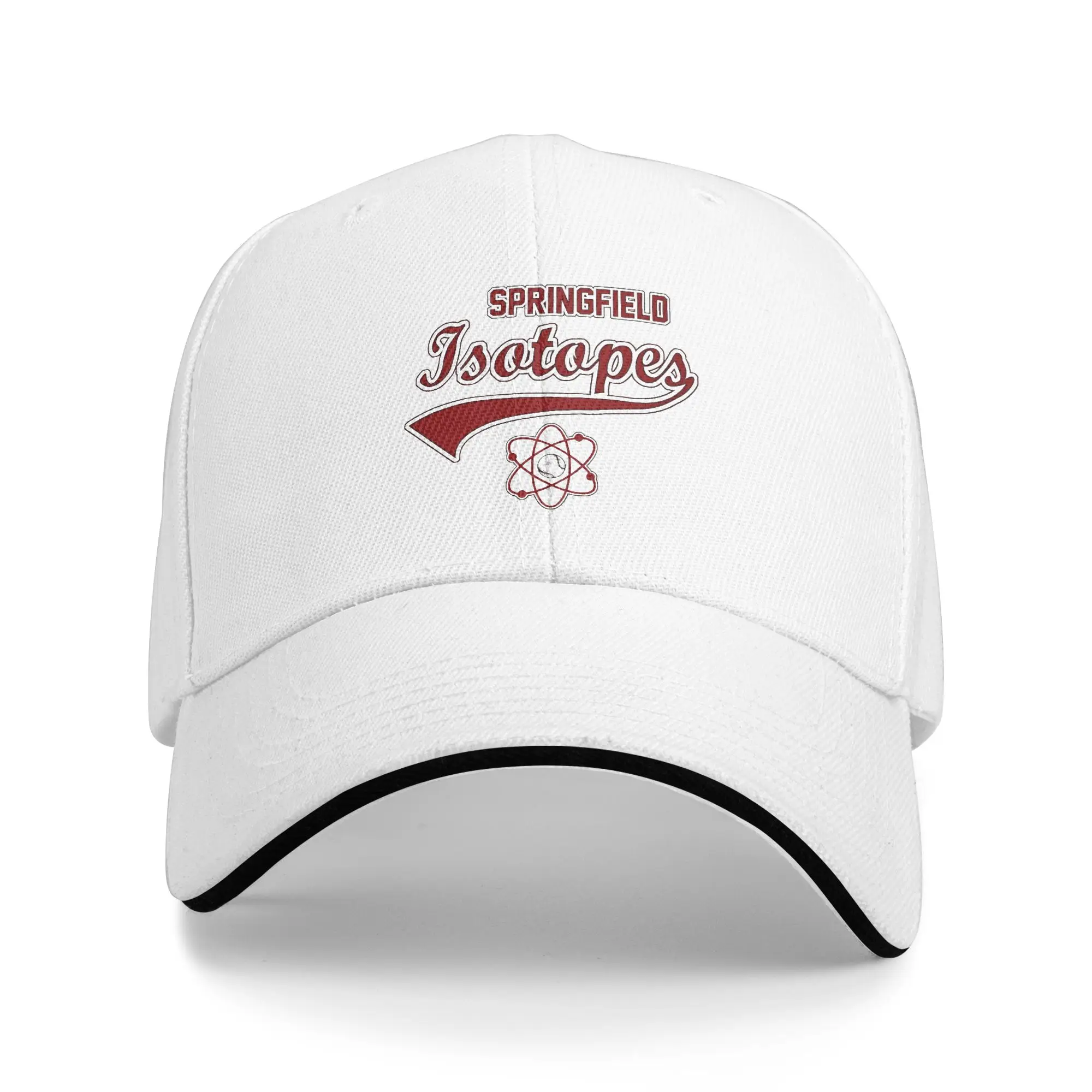 Gorra de béisbol informal de verano The Simpsons Springfield Isotopes tenis Skate gorra de camionero Dropshipping y2k gorra Snapback fresca