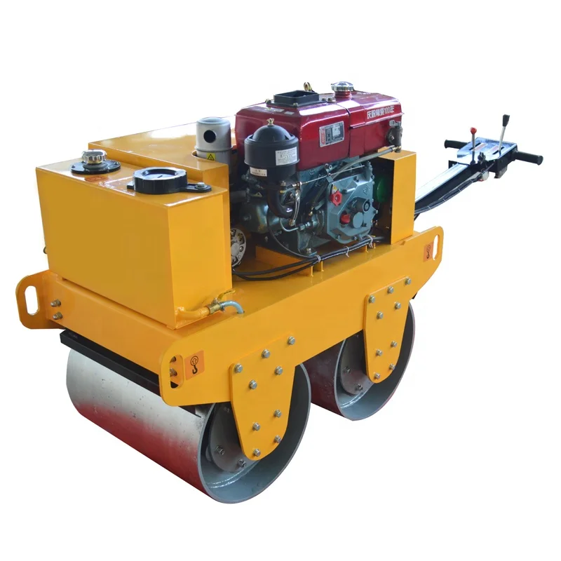 Water Cooled Double Drum Asphalt Road Roller