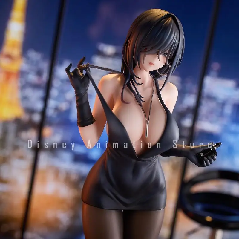 Pre-Sale 100% HanaBee Sexy Beauty Kawaii Girl 1/6 Yokoyama Iwami Black Dress Ver. Finished Product Model Toy Adult Gift Genuine