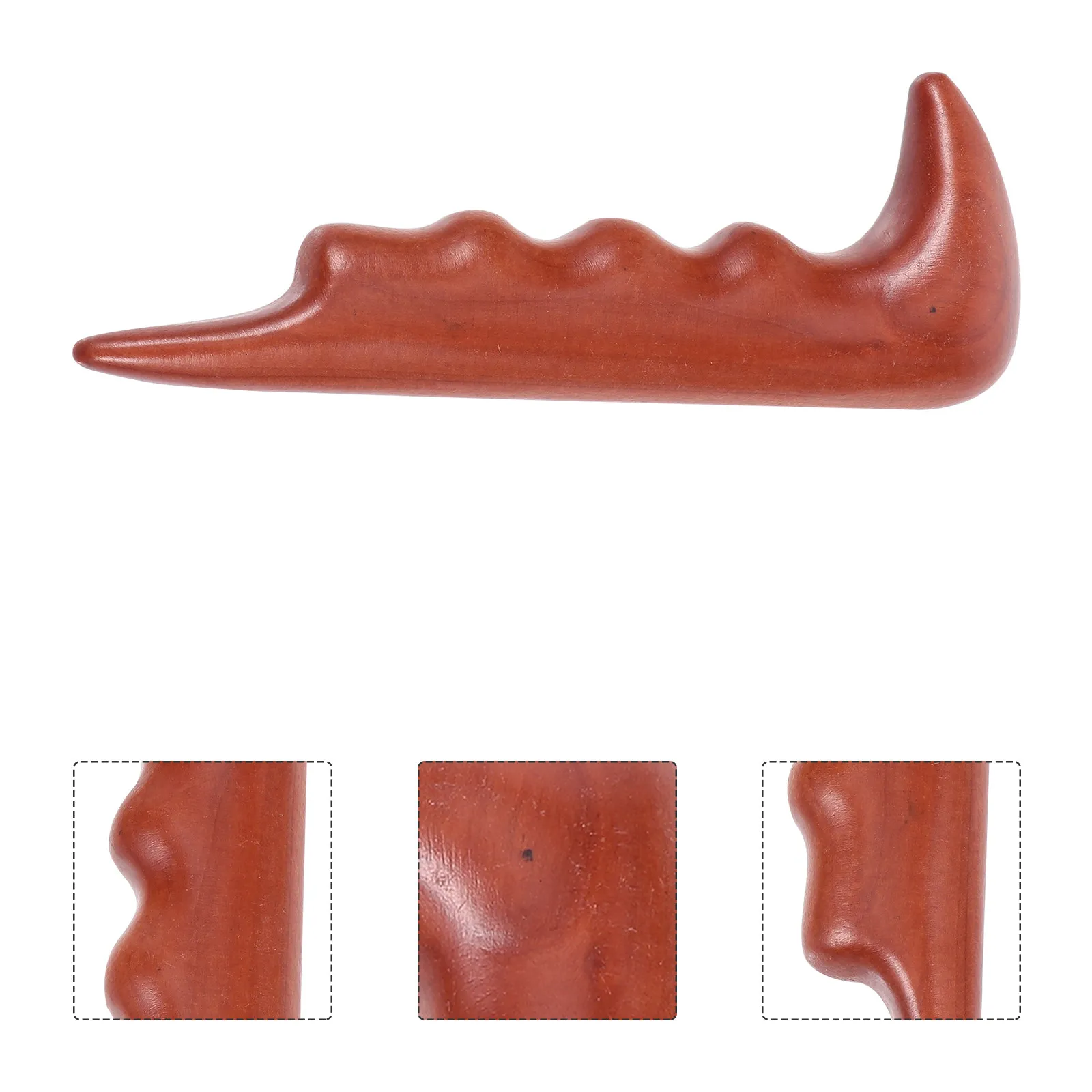 

Массажер для шеи: деревянный инструмент Гуаша для снятия мышечной боли, портативный массажер для тела, головы, спины и акупунктурных точек