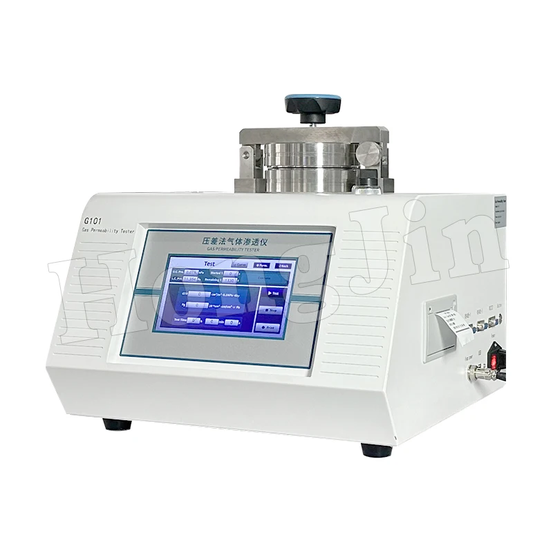 

Metal Foils Permeability Tester Plastics Film Air Permeability Meter Differential Pressure Gas Permeability Test Machine