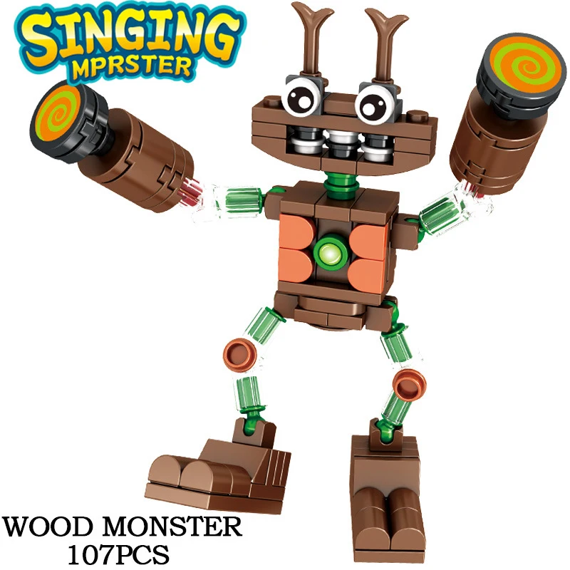 MOC My Singing Monsters compositore compatibile Legowor Educational Kids Kit mattoni classici giocattoli creativi ragazzi per regalo per bambini