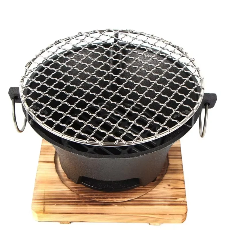 

Чугунная печь-камин KL1 для зимнего обогрева, угольная/спиртовая печь, для барбекю, для семьи, для улицы, сада, кемпинга, ресторана