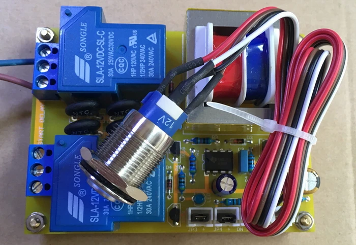 1000W 30A wzmacniacz mocy opóźnia płytę startową dla klasy A lub wzmacniacz wysokiej mocy DIY