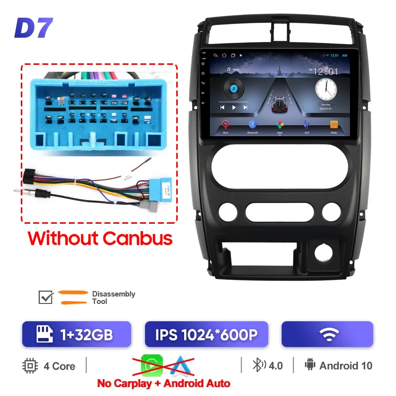 QSZN For Suzuki Jimny 3 2005 2007 - 2019 Android 13 Car Radio