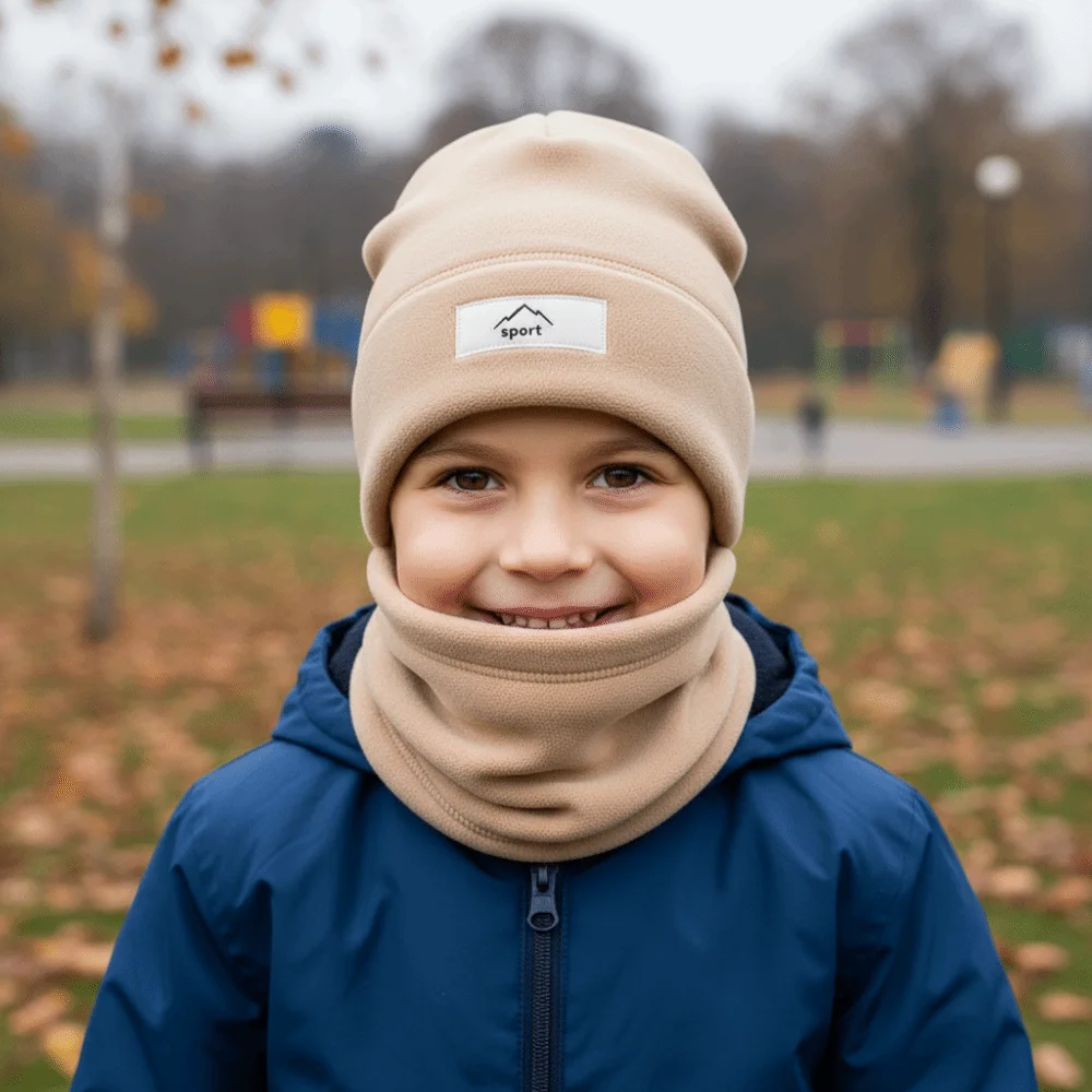 شخصية مرنة قبعة وشاح مجموعة الصوف بطانة بلون وشاح مدمج كل مباراة الدفء الشتاء البلوز قبعة في الهواء الطلق #2