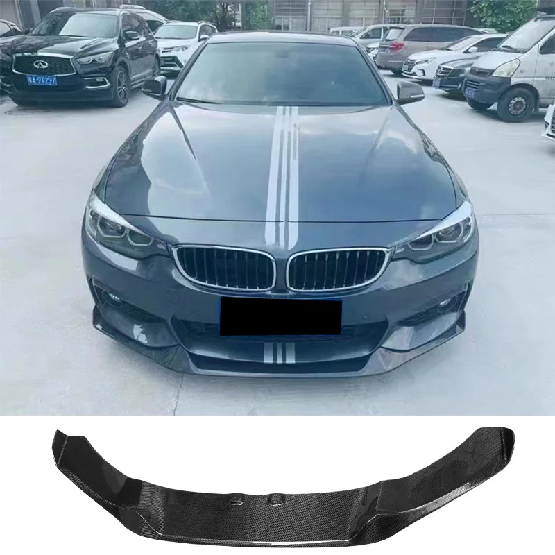 For BMW 4 serie F32 F33 F36 Carbon Fiber Car Front Bumper Lip Front lip Diffuser Front Chin Spoiler MAD Style Auto Parts 0 sold