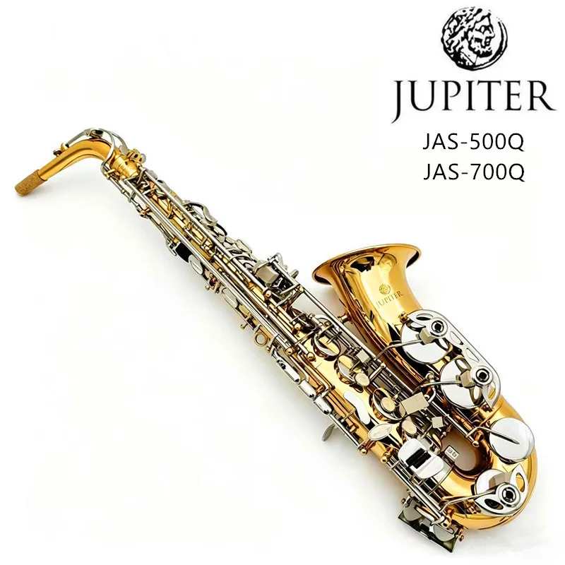 New Arrival Alto 700QEb Tune Saxophone Brass Musical Instrument Gold Lacquer Sax With Case Mouthpiece