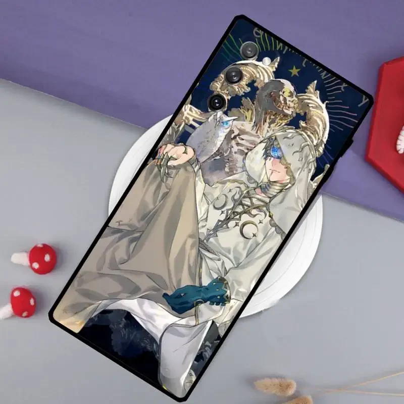 Identity V Anime Phone Case for SamsungS23 S22 S21 S20 Ultra Pro S10 S30Plus 20 Ultra Black Cover