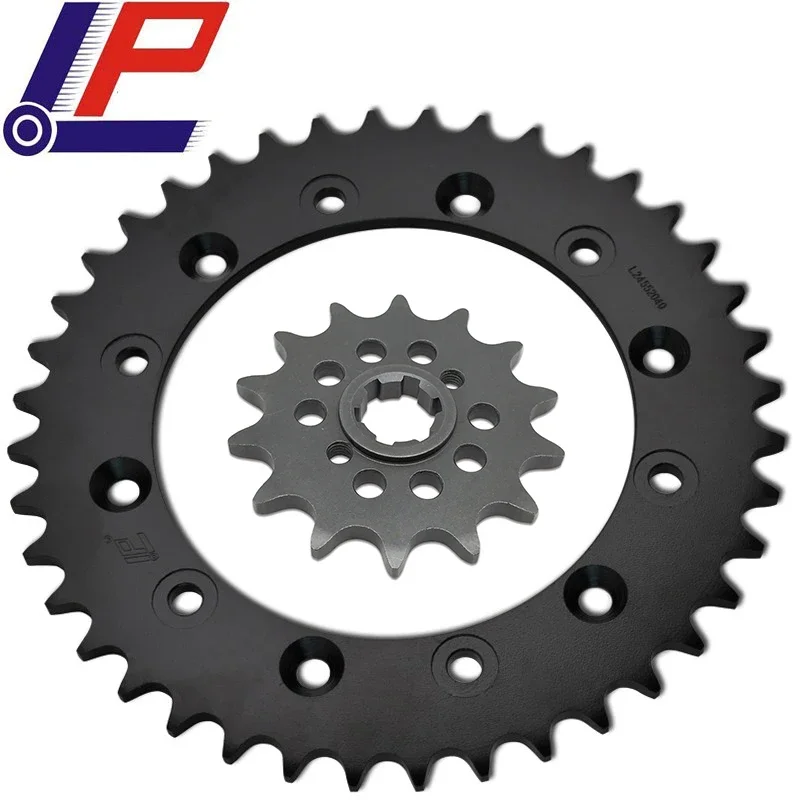 LOPOR 520 CNC 14T/40T Front Rear Motorcycle Sprocket For Honda XL350 R 1984-1985 XL-X250 RD RE 1983 1984 XL XLX 350 250