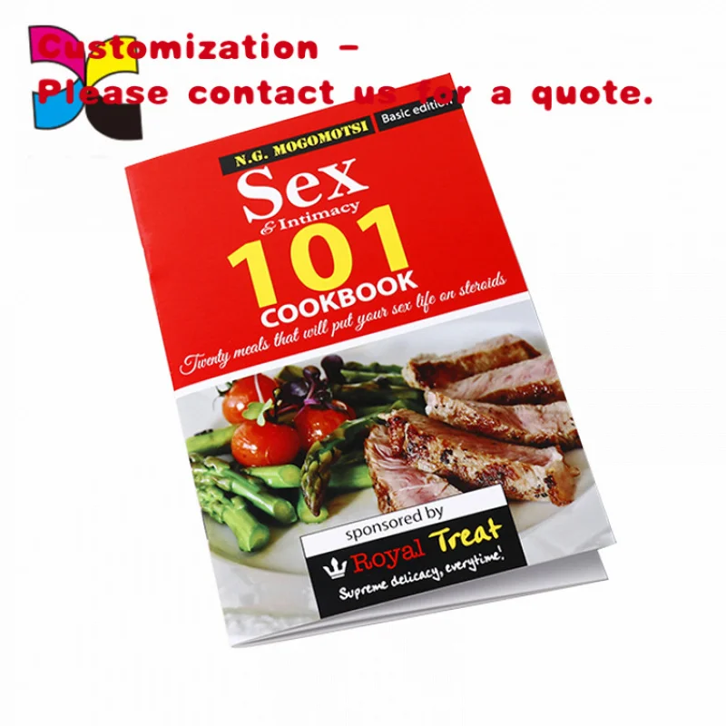 custom.Good Quality Coated Paper Book Printing Hot Sell Binding Brochure