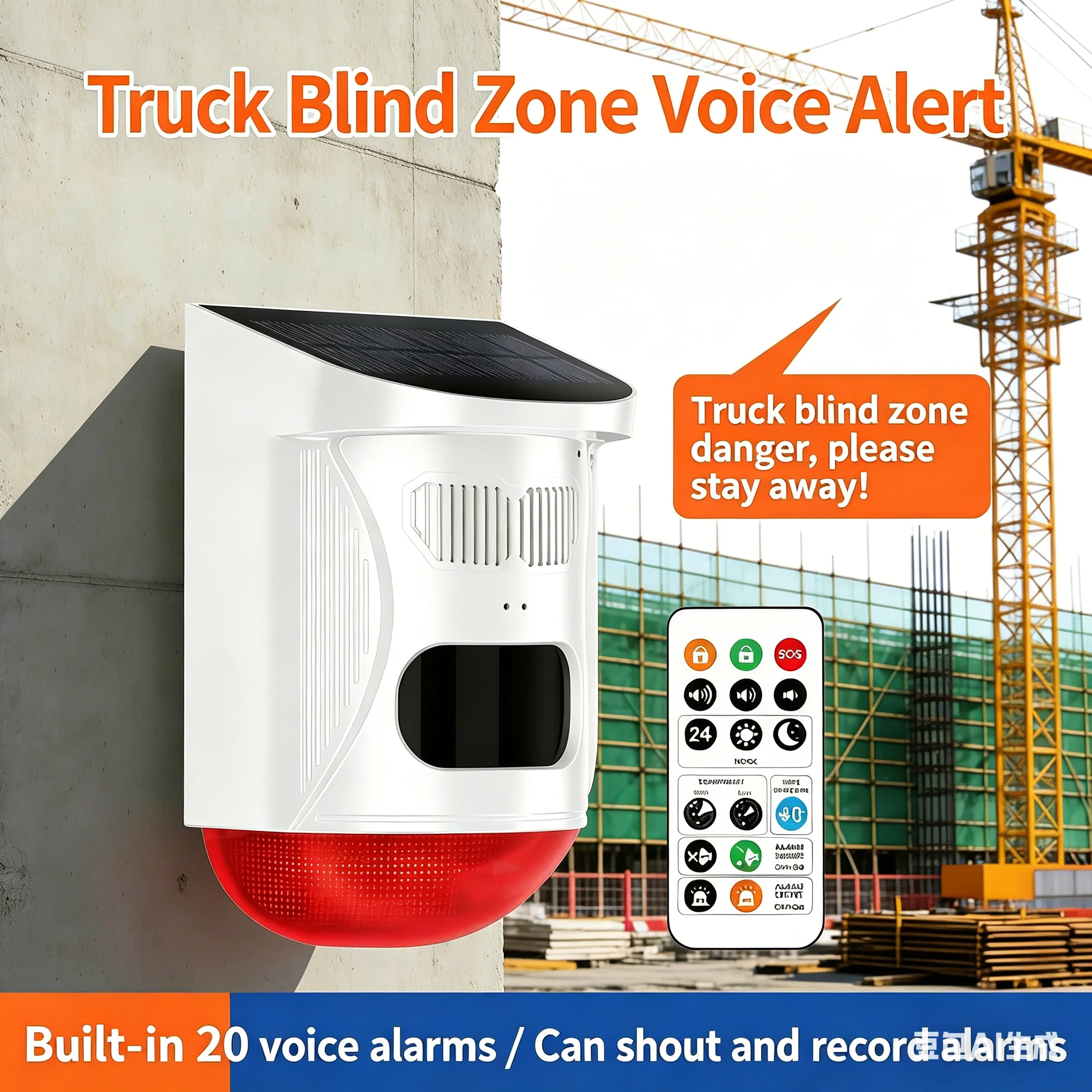 alarme-de-seguranca-solar-sirene-com-sensor-de-movimento-pir-sem-fio-e-luz-vermelha-intermitente-sistema-de-alarme-para-garagem-externa-a-prova-d'Agua