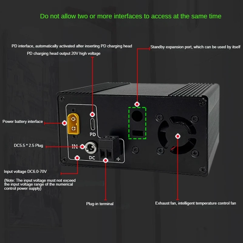 XY5008E DC 6V-55V To 0-50V 5A 8A 400W Adjustable DC Voltage Regulator CV CC Step Down Power Supply Module Metal+Plastic