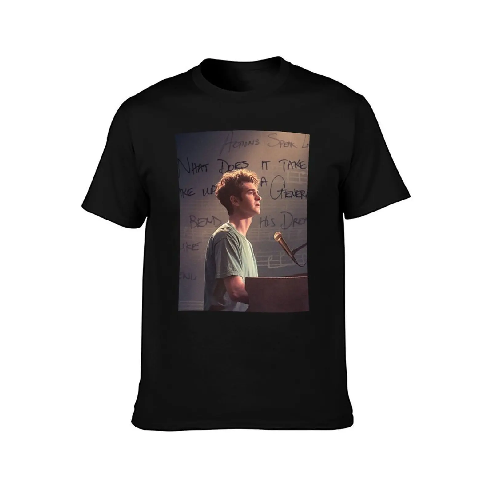 Tick Tick Boom Graphic T-Shirt, Summer Casual Cotton Tee, Oversized Streetwear Tops, Vintage Graphic Print, Unisex Men Women