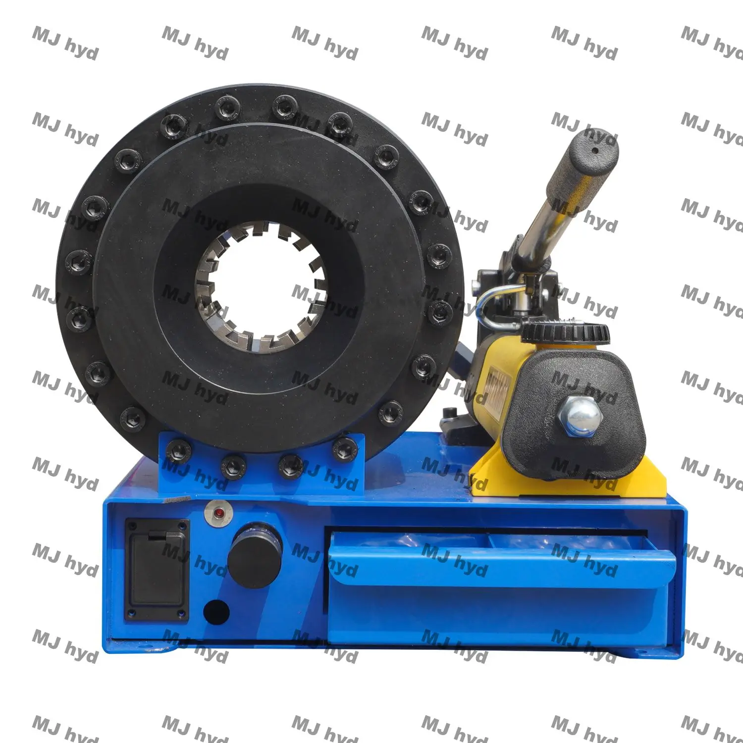 Manual Hand Press Machine Power Steering Wire Rope Mini Hose Crimping Machine up to 1'' 27mm