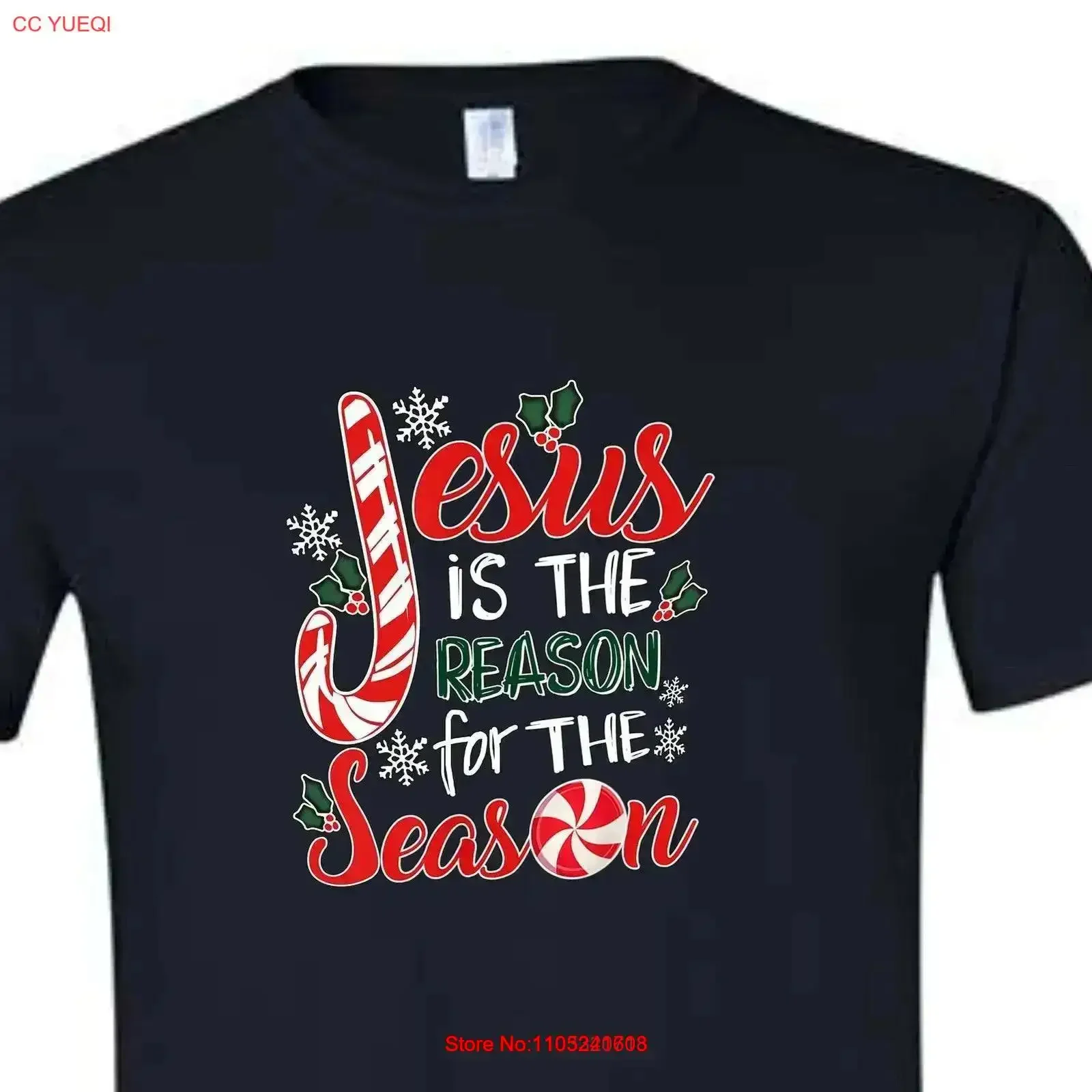 Jesus is the Reason for Season tee vintage Washed Soft Stylish designer clothes streetwear Casual Versatile vintage Washed