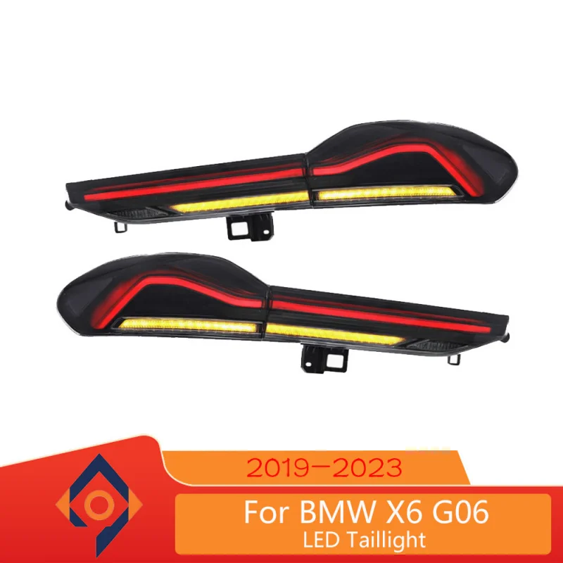 Dedicated to BMWX6Taillight Assembly20-22StyleG06Modification DynamicsLEDDriving lights with sequential turn signals and tail li