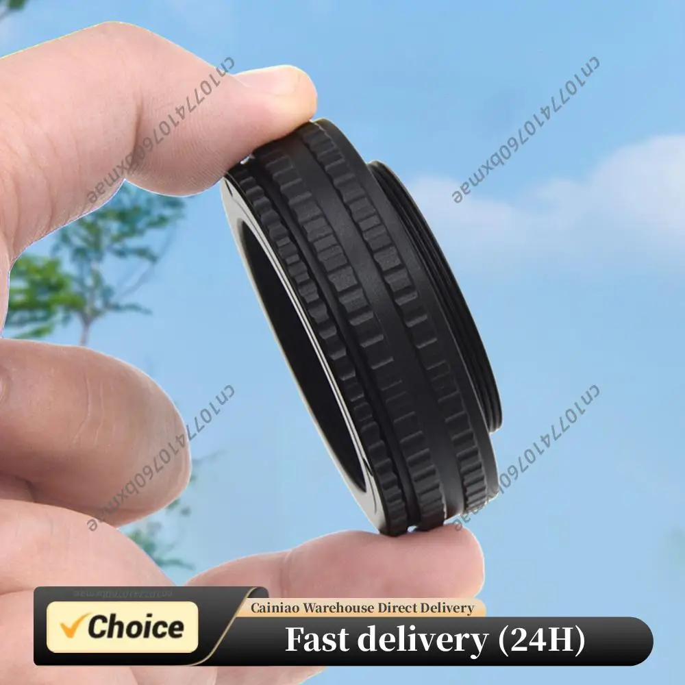 

Адаптер-макрохеликоид M42-M42 (17-31 мм) из алюминиевого сплава, удлинительная трубка для макросъемки