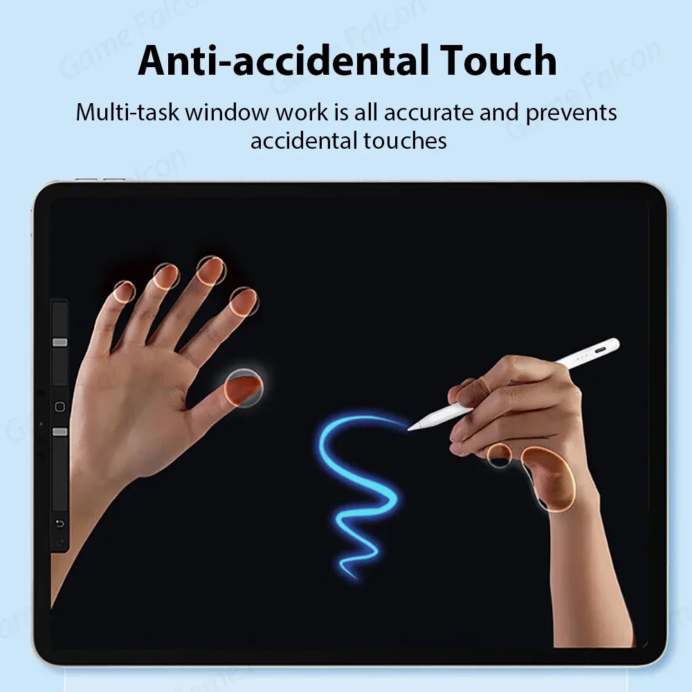 Tablet Accessory Stylus Pen is Suitable for Apple Pencil iPad Pro 12.9 11 10 9 7 8 9 10th Generation Air 5 4 3 Mini 6 Touch Pen