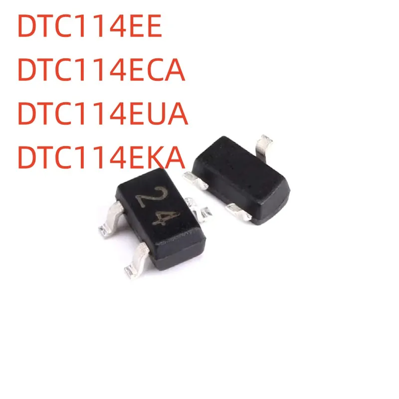 

100PCS DTC114EE SOT-523 DTC114EKA SOT-23 DTC114EUA SOT-323 DTC114ECA Digital transistors DTC114E NPN New Original Chip