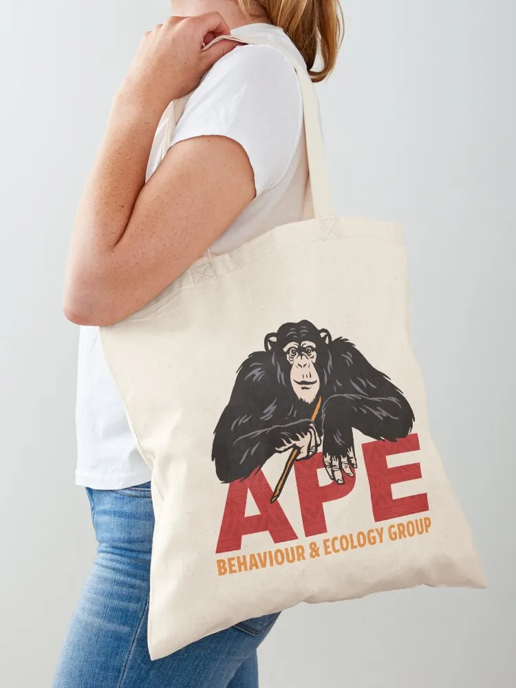 

Ape Behaviour & Ecology Group Tote Bag Women's bags shopping cart bags Handbags tote bag