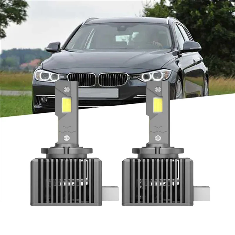 

2PCS SUKIOTO GENUINE 30000LM D1S D3S Headlight LED Canbus Lamps 120W D1S Auto LED Lights Bulb D3S 6000K Plug&Play For Car Light