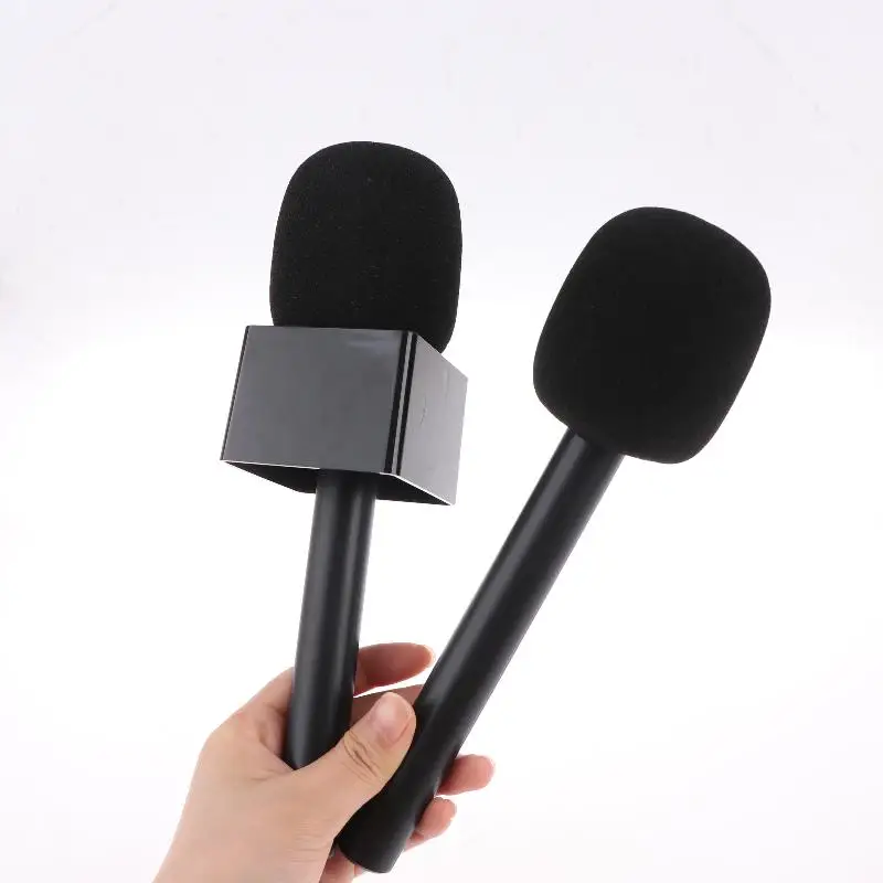 Adaptador de microfone de entrevista portátil sem fio com espuma de pára-brisa para rode wireless go ii para microfone 1 2