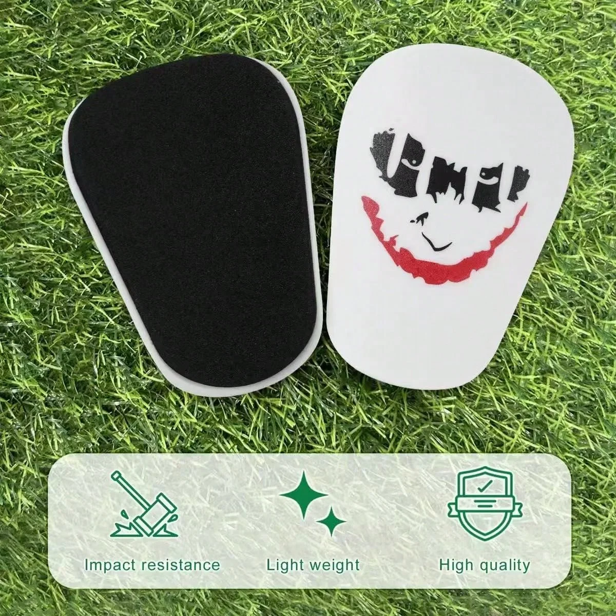 2pcs Mini Football Shin Pad Non-slip Shock Absorbing Leg Protector Men Women Thicken Lightweight Soccer Training Shin Guard